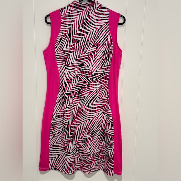 Tail Aeron Dress Luxuriant Foliage - Picture 3 of 14